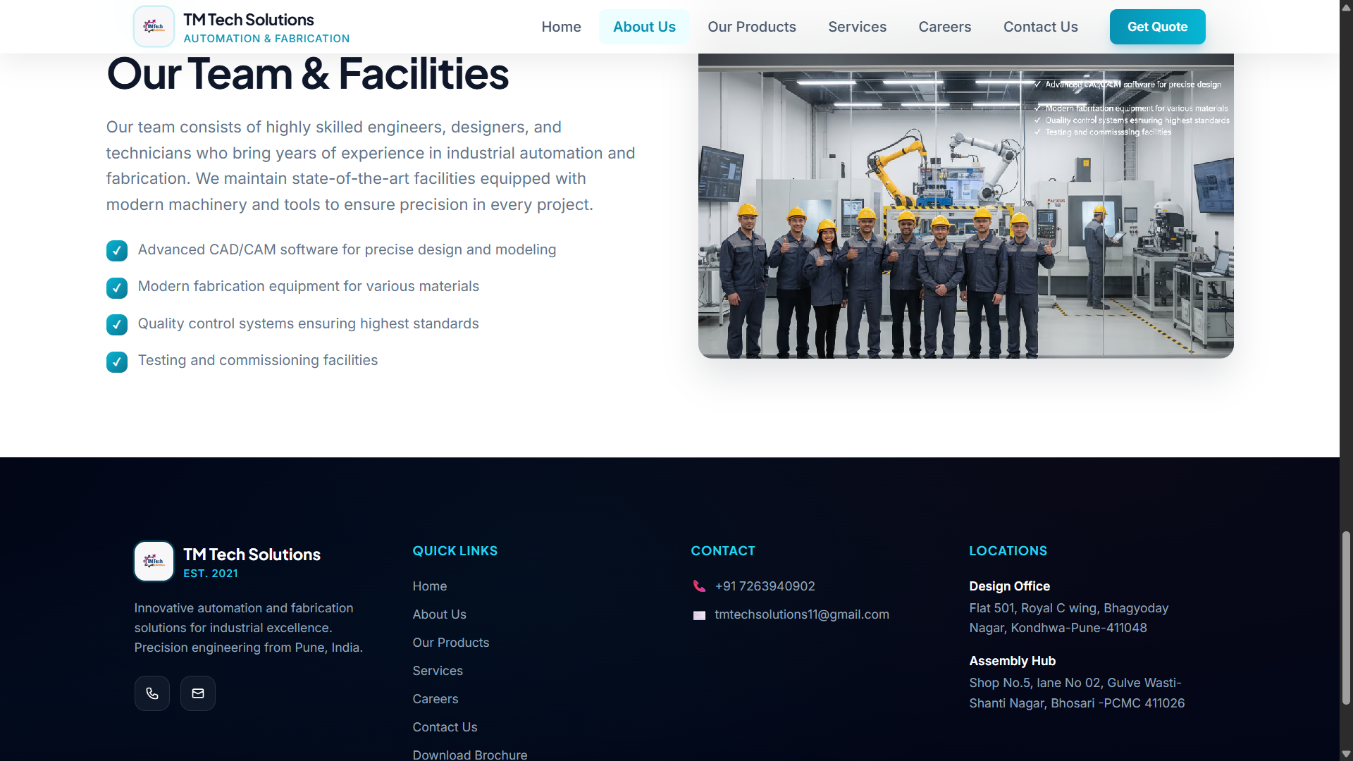 TM Tech Solutions Screen 3
